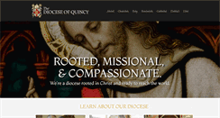 Desktop Screenshot of dioceseofquincy.org